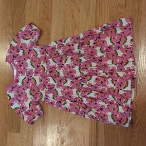 6-7 Hanna Andersson Unicorn Dress